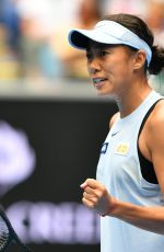 SHUAI ZHANG at 2018 Australian Open Tennis Tournament in Melbourne 01/15/2018