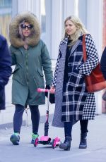 SIENNA MILLER Out in New York 01/19/2018