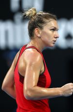 SIMONA HALEP at Australian Open Tennis Tournament Final in Melbourne 01/27/2018