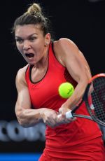SIMONA HALEP at Australian Open Tennis Tournament Final in Melbourne 01/27/2018