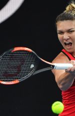 SIMONA HALEP at Australian Open Tennis Tournament Final in Melbourne 01/27/2018