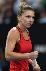 SIMONA HALEP at Australian Open Tennis Tournament Final in Melbourne 01/27/2018