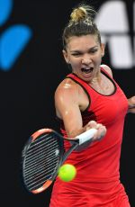 SIMONA HALEP at Australian Open Tennis Tournament Final in Melbourne 01/27/2018