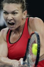 SIMONA HALEP at Australian Open Tennis Tournament Final in Melbourne 01/27/2018