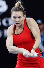 SIMONA HALEP at Australian Open Tennis Tournament Final in Melbourne 01/27/2018