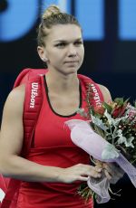 SIMONA HALEP at Australian Open Tennis Tournament Final in Melbourne 01/27/2018
