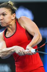 SIMONA HALEP at Australian Open Tennis Tournament in Melbourne 01/18/2018