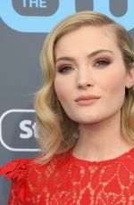 SKYLER SAMUELS at 2018 Critics’ Choice Awards in Santa Monica 01/11/2018