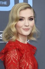 SKYLER SAMUELS at 2018 Critics’ Choice Awards in Santa Monica 01/11/2018