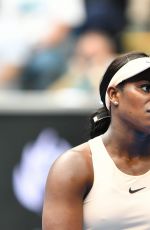 SLOANE STEPHENS at 2018 Australian Open Tennis Tournament in Melbourne 01/15/2018