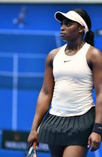 SLOANE STEPHENS at 2018 Australian Open Tennis Tournament in Melbourne 01/15/2018