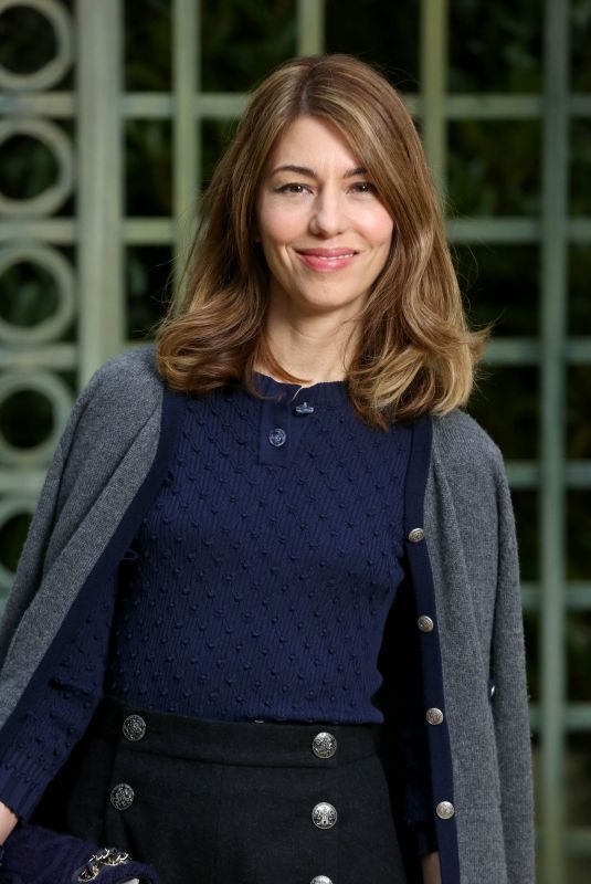 SOFIA COPPOLA at Chanel Show at Spring/Summer 2018 Haute Couture Fashion Week in Paris 01/23/2018