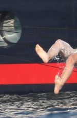 SOFIA RICHIE in Bikini at a Yacht in Mexico 01/15/2018