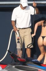 SOFIA RICHIE in Bikini at a Yacht in Mexico 01/15/2018