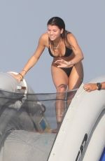 SOFIA RICHIE in Bikini at a Yacht in Mexico 01/15/2018