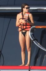 SOFIA RICHIE in Bikini at a Yacht in Mexico 01/15/2018