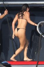 SOFIA RICHIE in Bikini at a Yacht in Mexico 01/15/2018