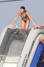SOFIA RICHIE in Bikini at a Yacht in Mexico 01/15/2018