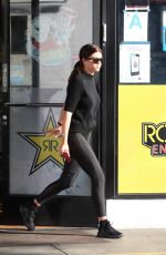 SOFIA RICHIE Leaves a Gas Station in Beverly Hills 01/07/2018