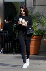 SOFIA RICHIE Out for Coffee from Starbucks in Calabasas 01/07/2018