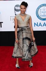 SONEQUA MARTIN GREEN at 49th Naacp Image Awards in Pasadena 01/14/2018