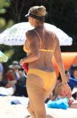 SONIA KRUGER in Bikini on the Beach in Sydney 01/07/2018