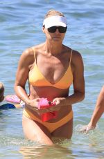 SONIA KRUGER in Bikini on the Beach in Sydney 01/07/2018