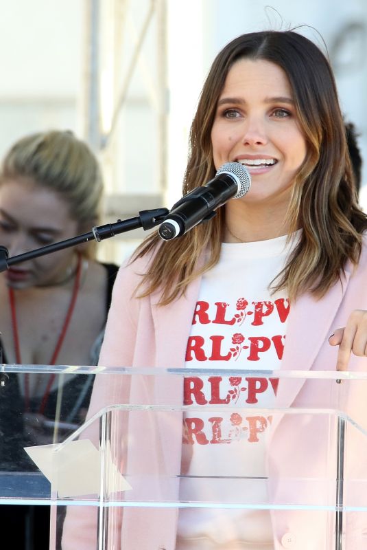 SOPHIA BUSH Speaks at Women