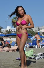 SOPHIE KASAEI in Bikini at a Beach in Lanzarote 01/19/2018