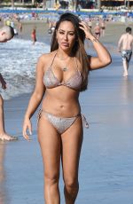 SOPHIE KASAEI in Bikini at a Beach in Turkey 01/14/2018