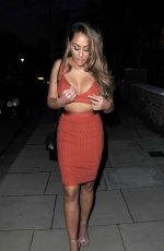 SOPHIE KASAEI Night Out in London 01/30/2018
