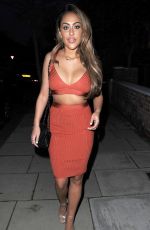 SOPHIE KASAEI Night Out in London 01/30/2018