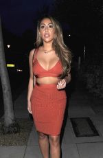 SOPHIE KASAEI Night Out in London 01/30/2018