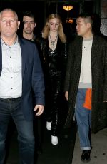 SOPHIE TURNER and Joe Jonas Night Out in New York 01/27/2018