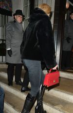SOPHIE TURNER and Joe Jonas Out for Dinner in London 01/16/2018