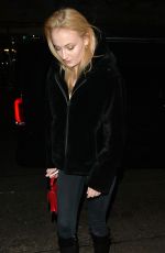 SOPHIE TURNER and Joe Jonas Out for Dinner in London 01/16/2018