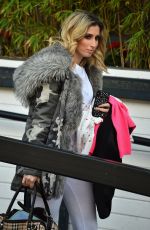 STACEY SOLOMON Leaves ITV Studios in London 01/16/2018
