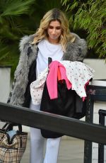 STACEY SOLOMON Leaves ITV Studios in London 01/16/2018