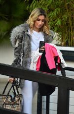 STACEY SOLOMON Leaves ITV Studios in London 01/16/2018