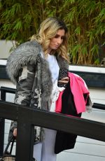 STACEY SOLOMON Leaves ITV Studios in London 01/16/2018