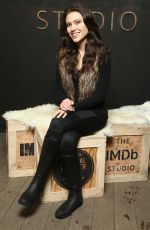 STEFANIE WOODBURN at IMDB Studio at Sundance Film Festival in Park City 01/20/2018