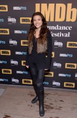 STEFANIE WOODBURN at IMDB Studio at Sundance Film Festival in Park City 01/20/2018