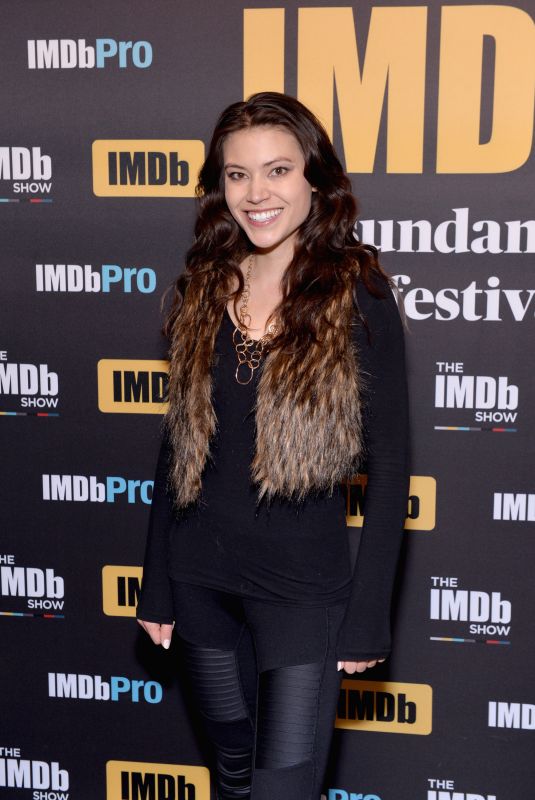 STEFANIE WOODBURN at IMDB Studio at Sundance Film Festival in Park City 01/20/2018