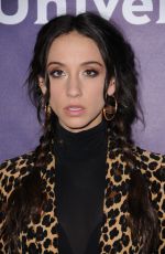 STELLA MAEVE at NBC/Universal TCA Winter Press Tour in Los Angeles 01/09/2018