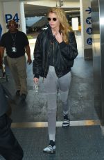 STELLA MAXWELL at Los Angeles International Airport 01/02/2018