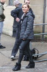 STEPHANIE WARING Leaves ITV Studios in London 01/22/2018