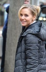 STEPHANIE WARING Leaves ITV Studios in London 01/22/2018