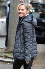 STEPHANIE WARING Leaves ITV Studios in London 01/22/2018