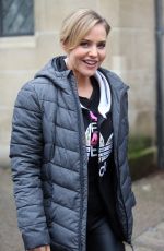 STEPHANIE WARING Leaves ITV Studios in London 01/22/2018