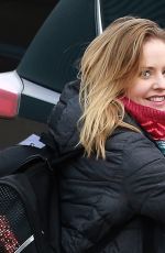 STEPHANIE WARING Leaves Silverblades Ice Rink in Altrincham 01/12/2018